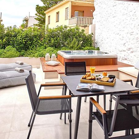 Vista Del Porto Luxury Suites Rethymno  Bagian luar foto