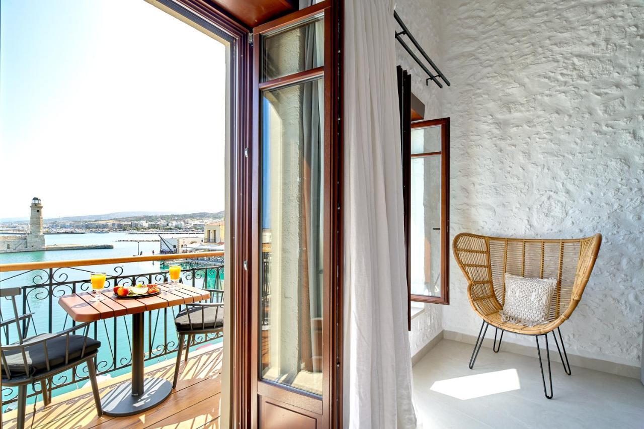 Vista Del Porto Luxury Suites Rethymno  Bagian luar foto