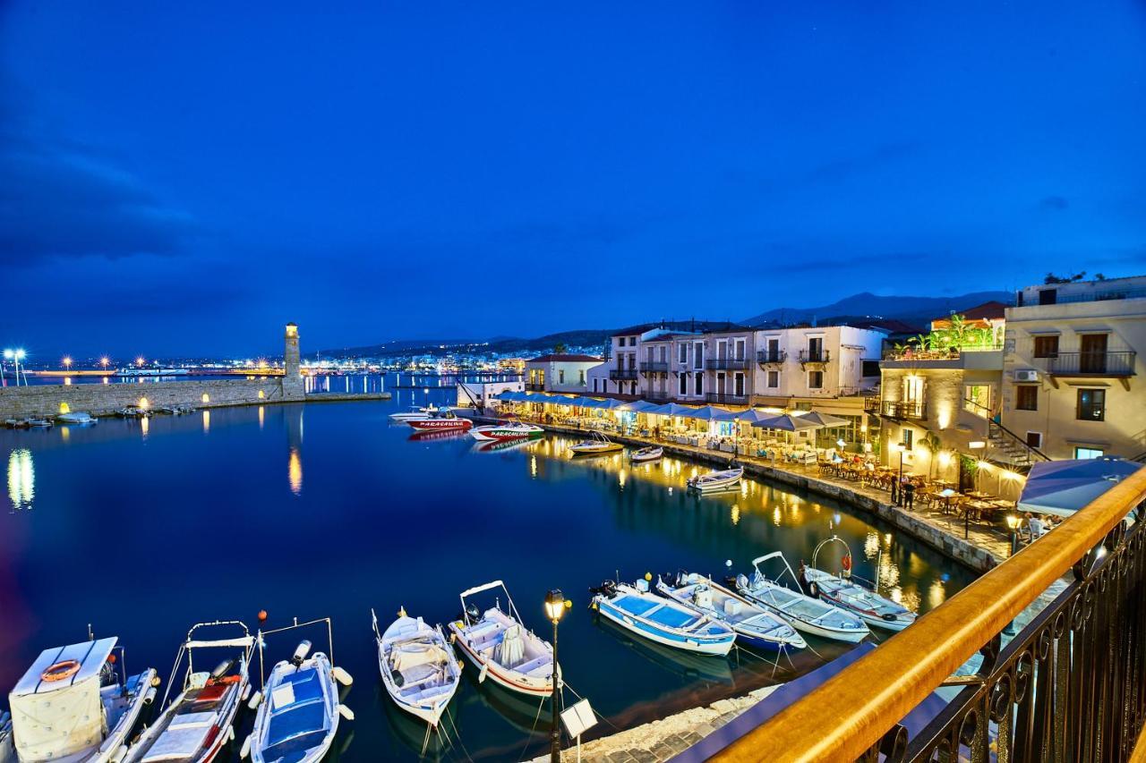 Vista Del Porto Luxury Suites Rethymno  Bagian luar foto