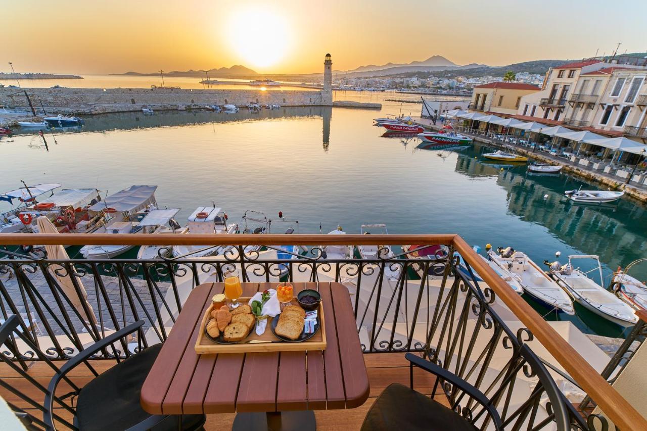 Vista Del Porto Luxury Suites Rethymno  Bagian luar foto
